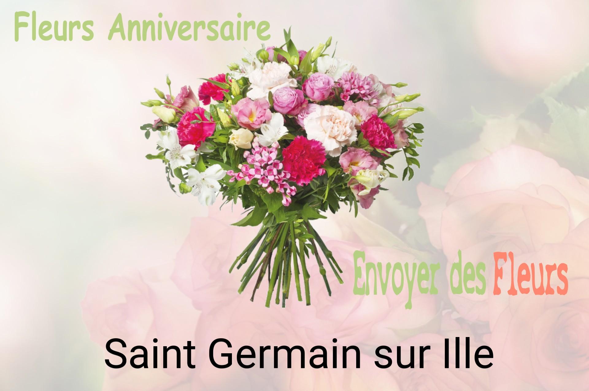 Bouquet de fleurs d’anniversaire livré à Saint-Germain-sur-Ille